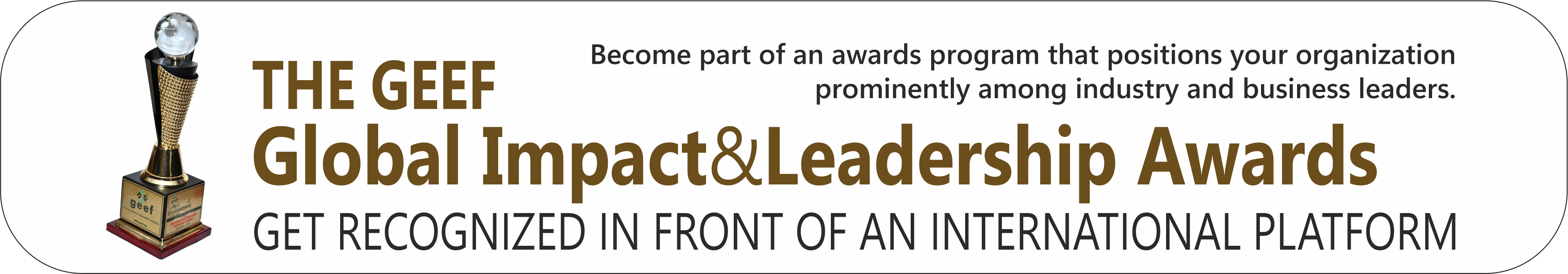 Environmental Excellence Awards banner
